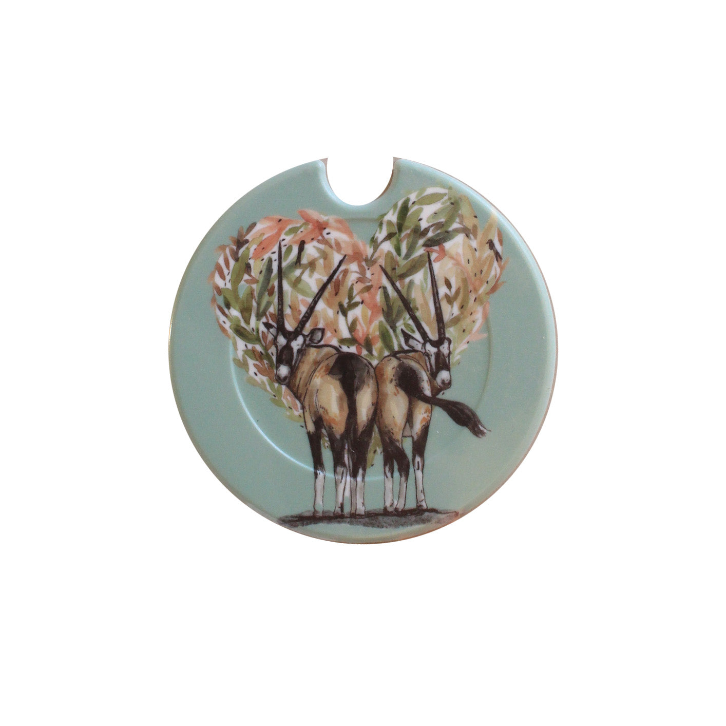 Gemsbok licence disk holder