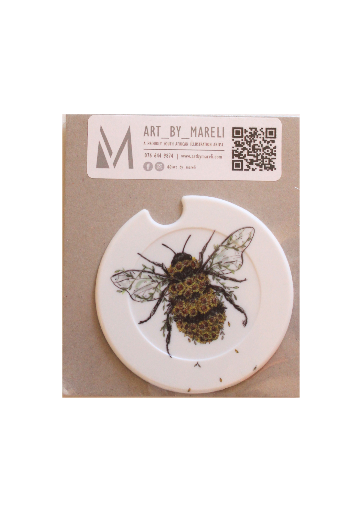 Bee licence disk holder