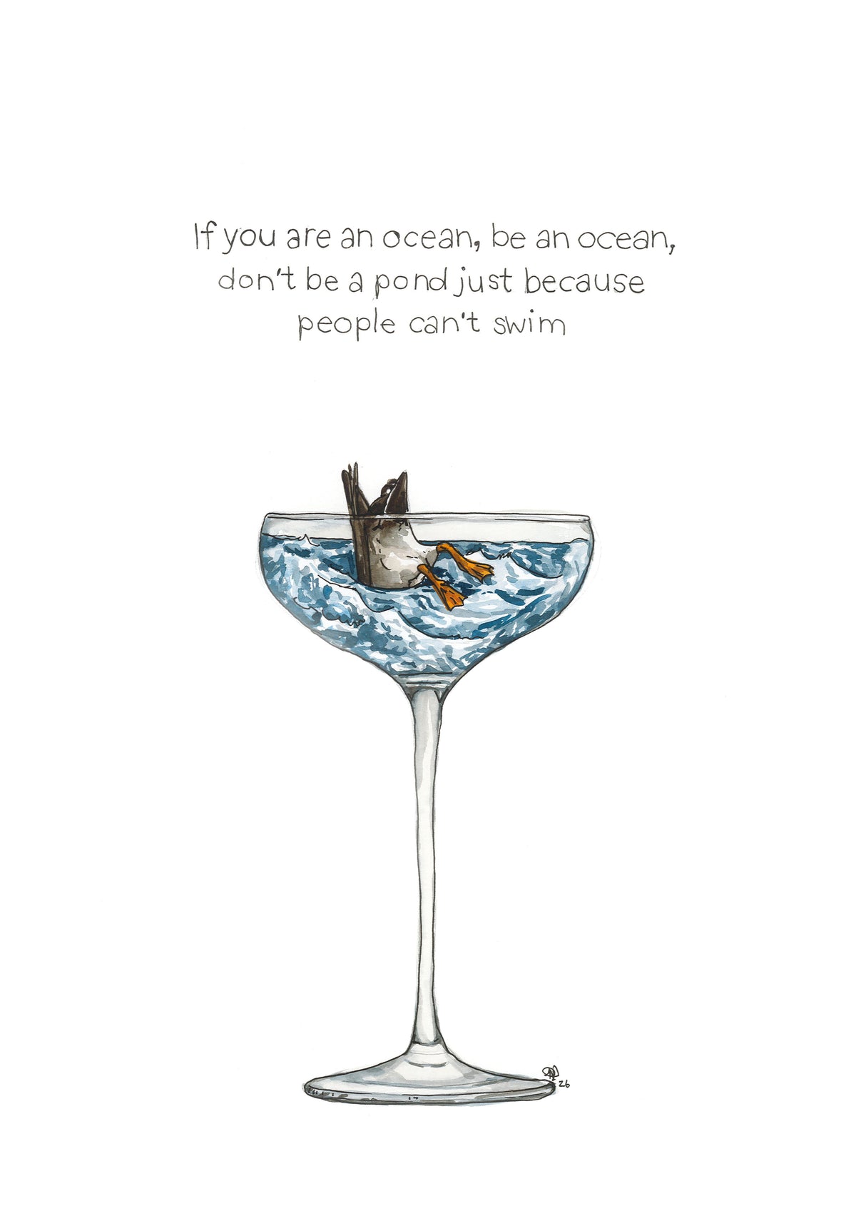 Be an ocean | A3