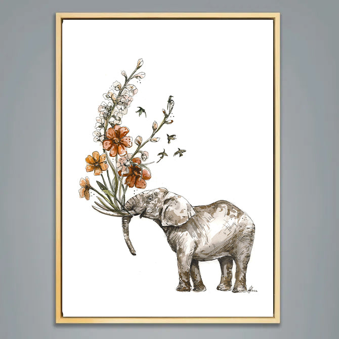 Blooming elephant