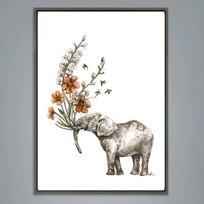 Blooming elephant