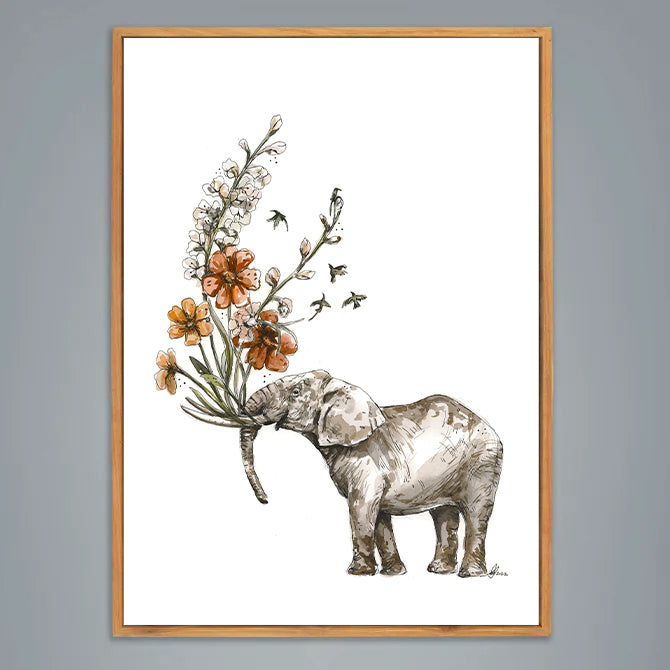 Blooming elephant