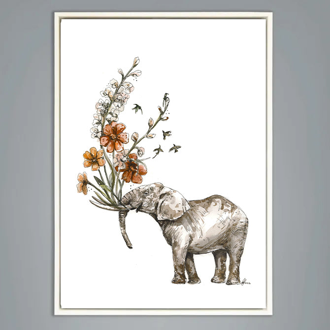 Blooming elephant