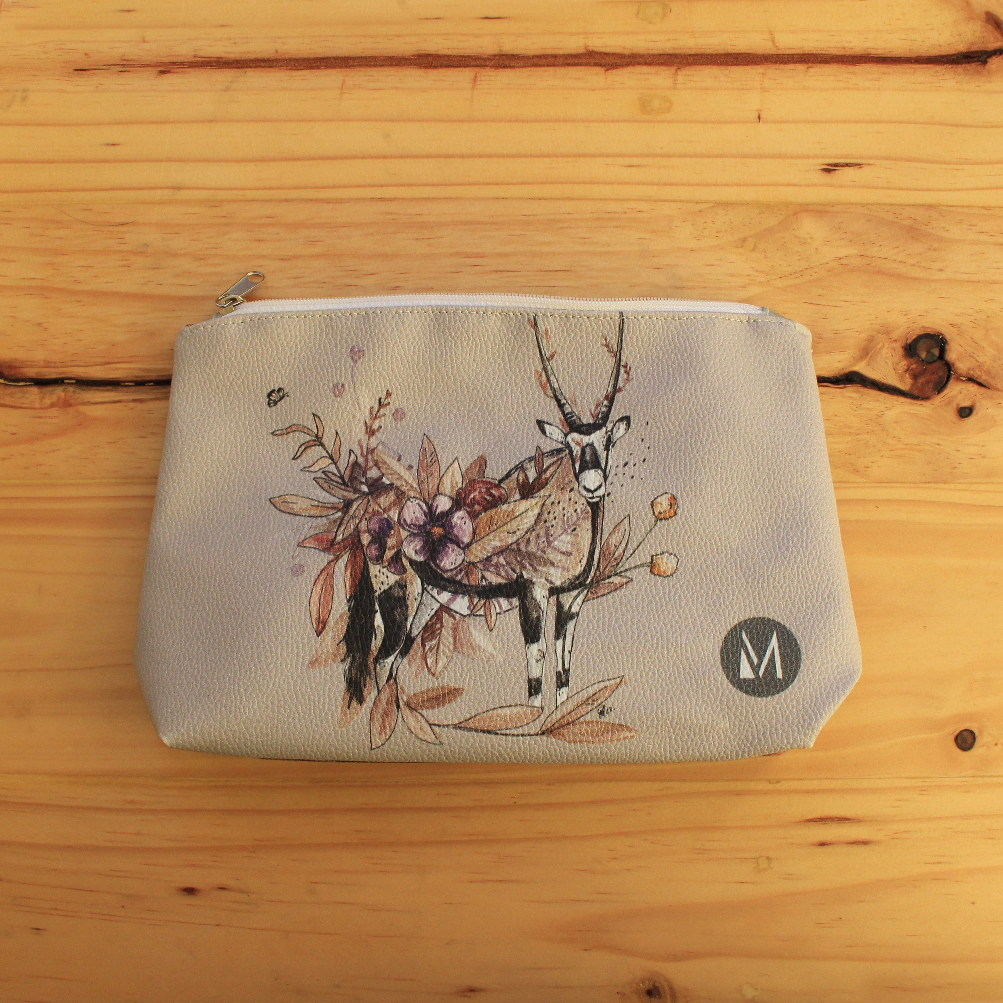 Gemsbok cosmetic bag