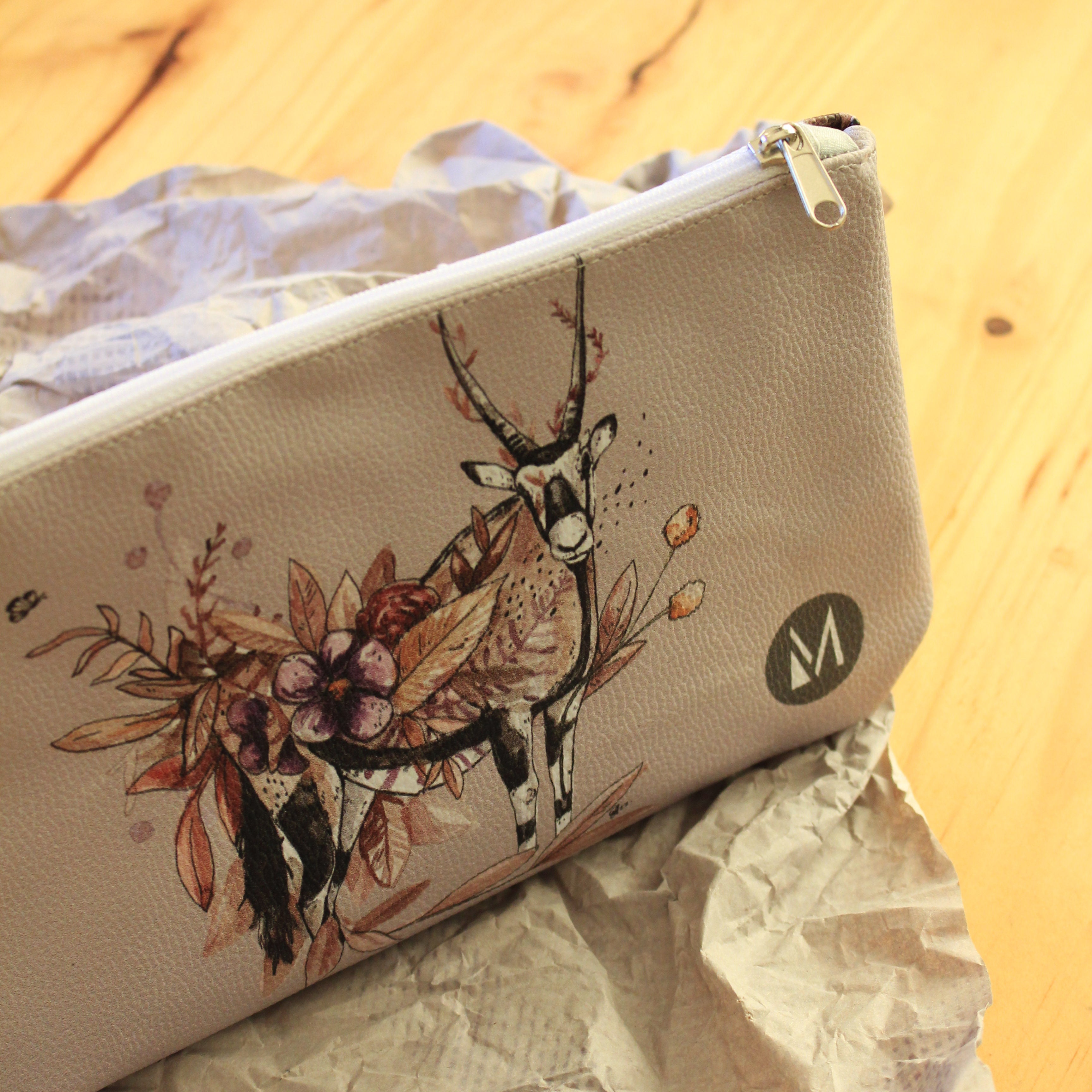 Gemsbok cosmetic bag