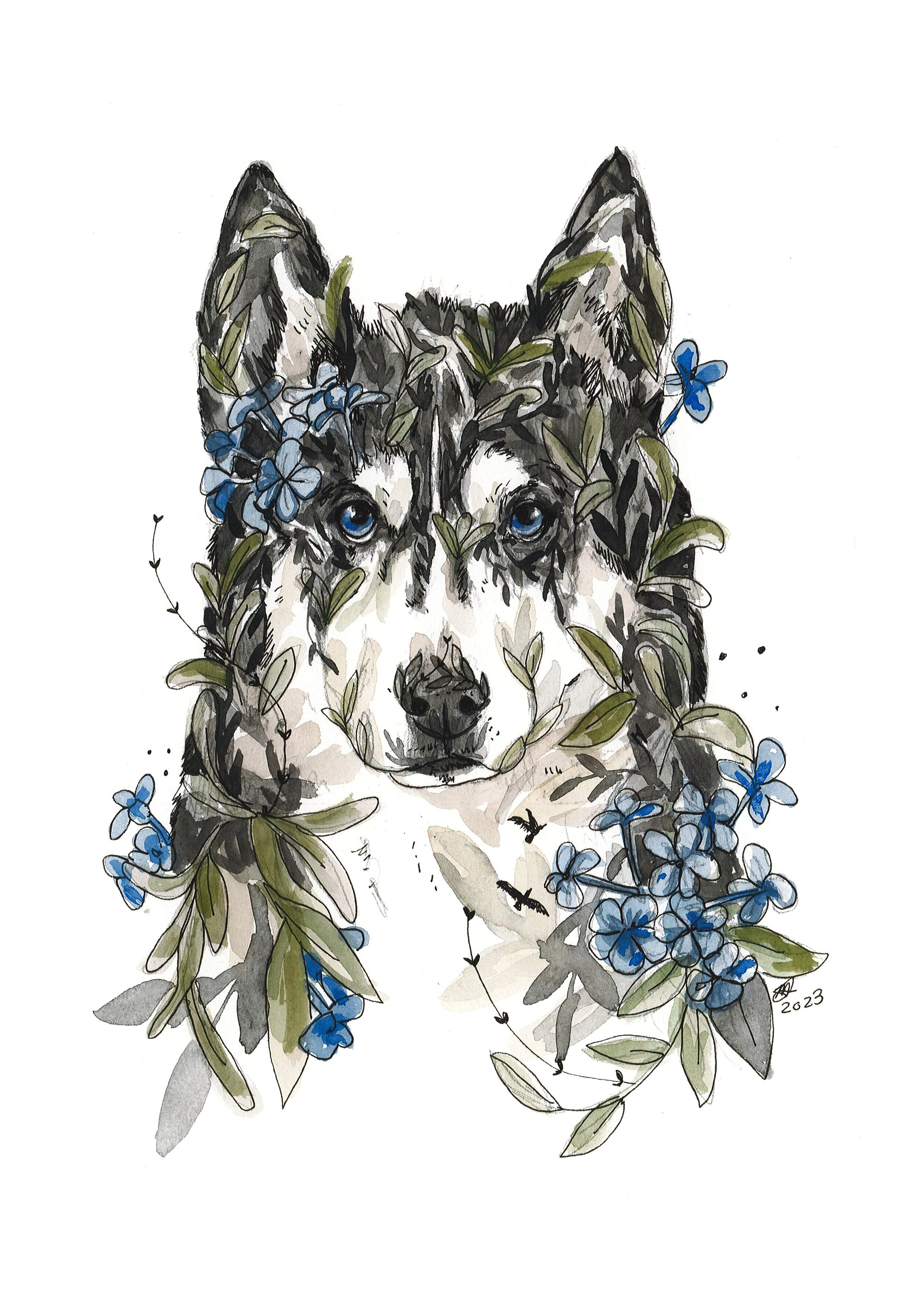 Custom pet portraits