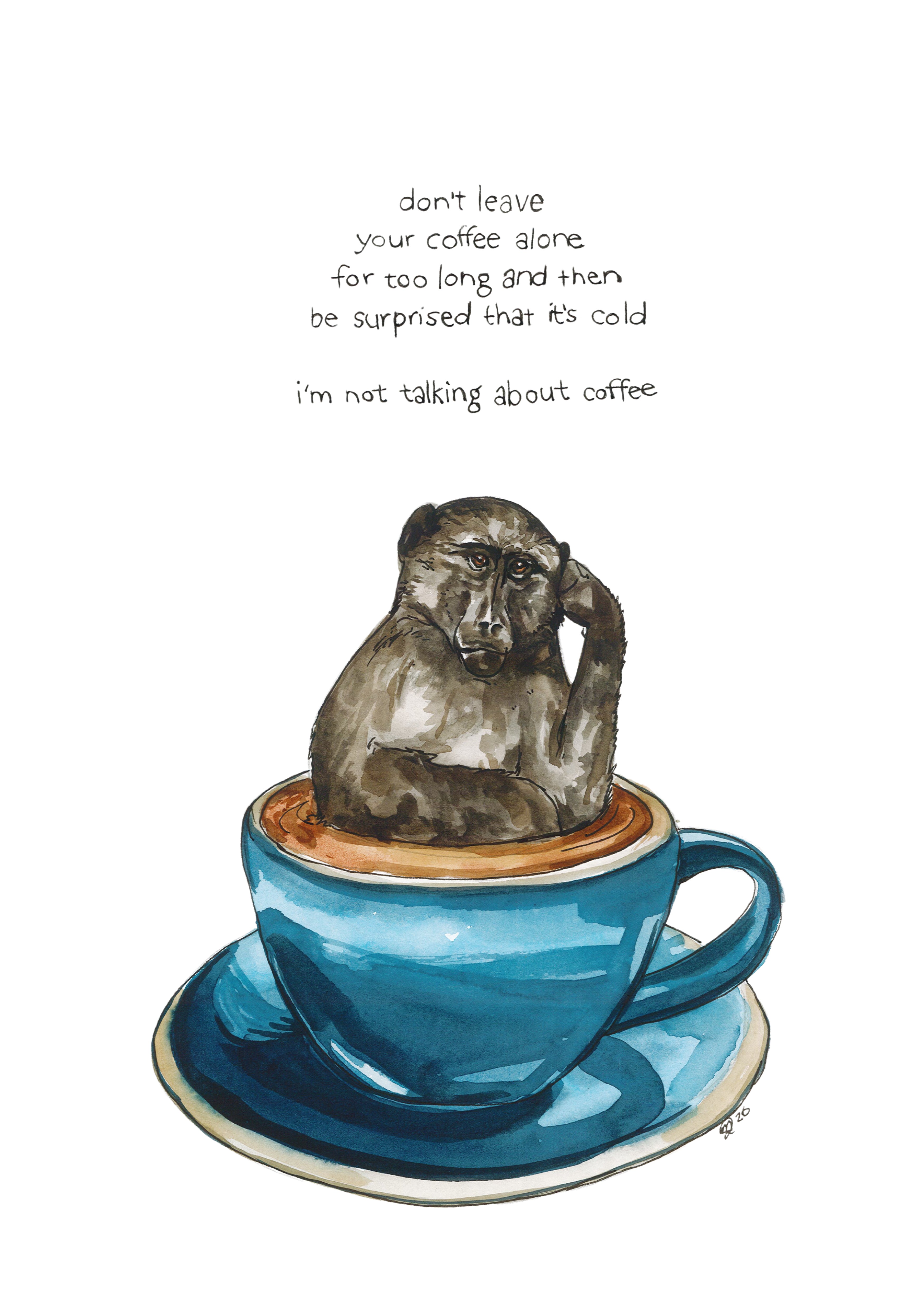 I am not talking about coffee | A3