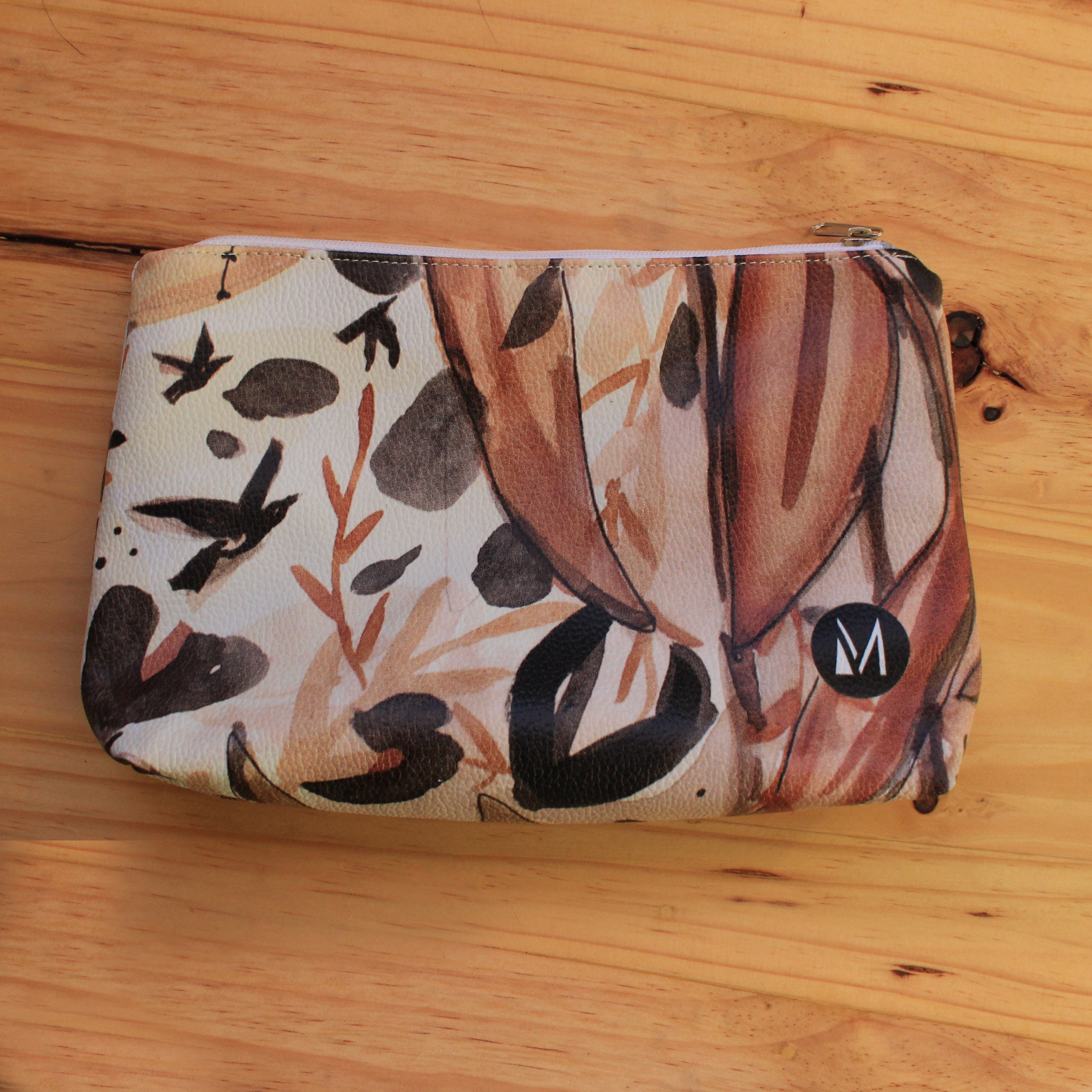 Leopard cosmetic bag