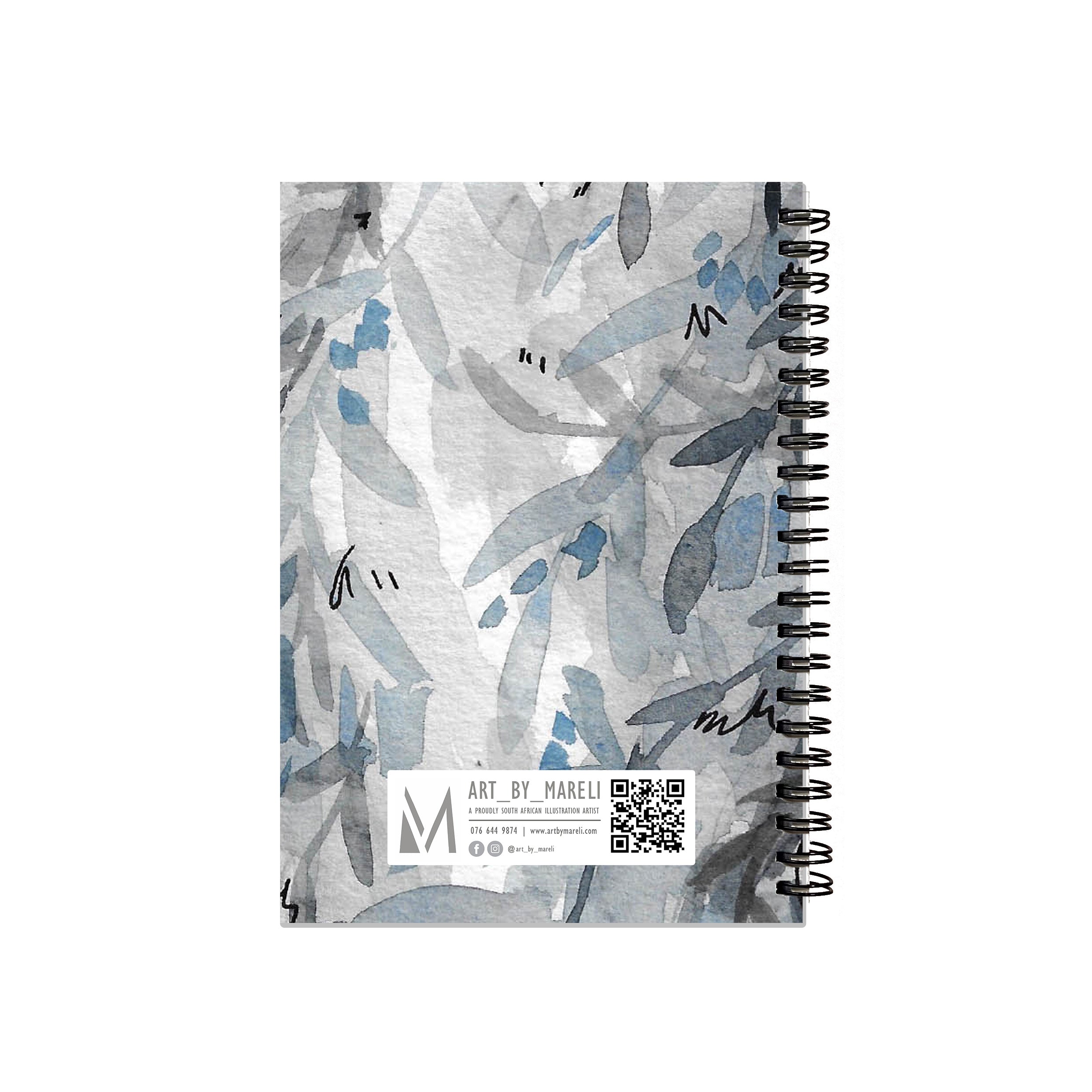 Secretary bird notebook