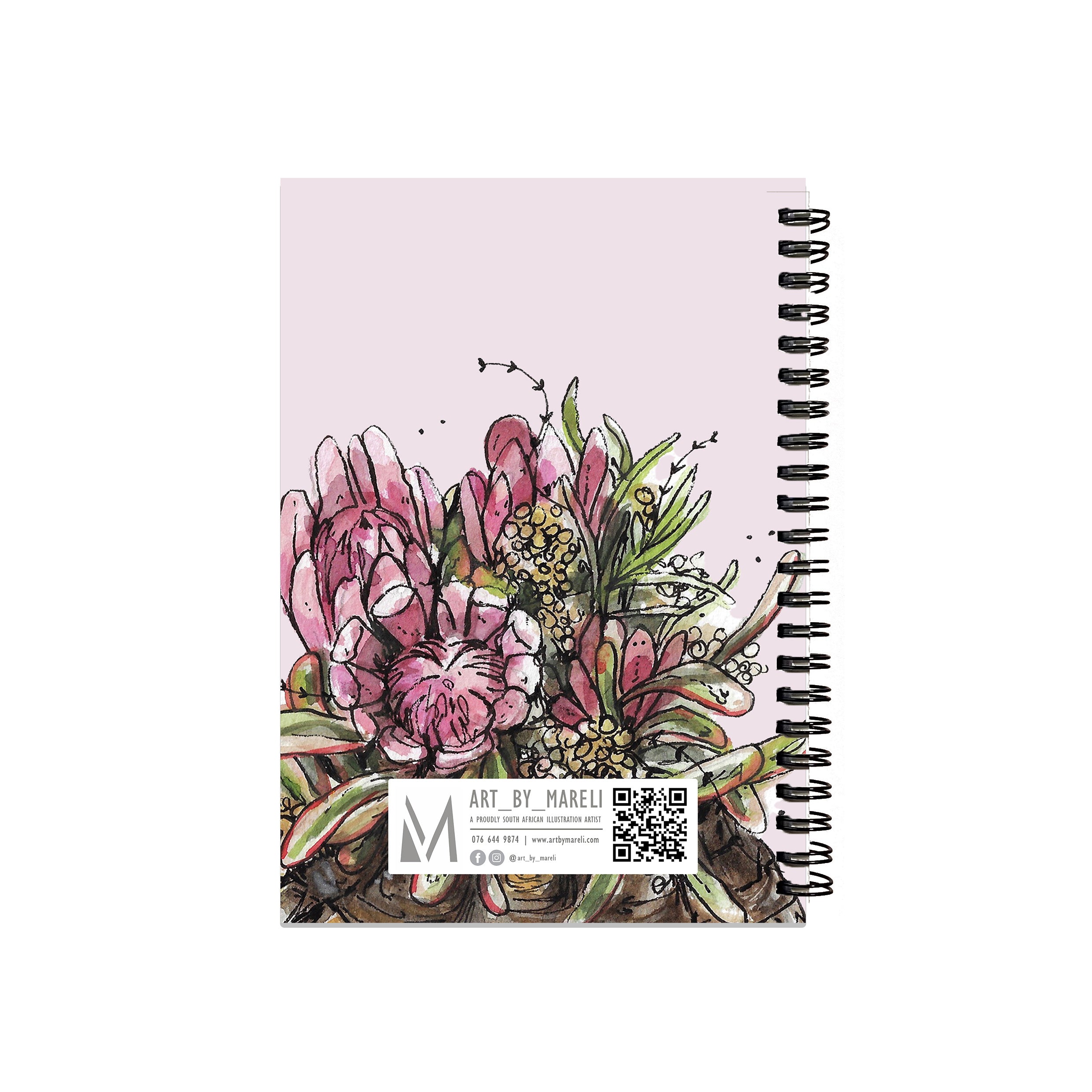 Blooming tortoise notebook