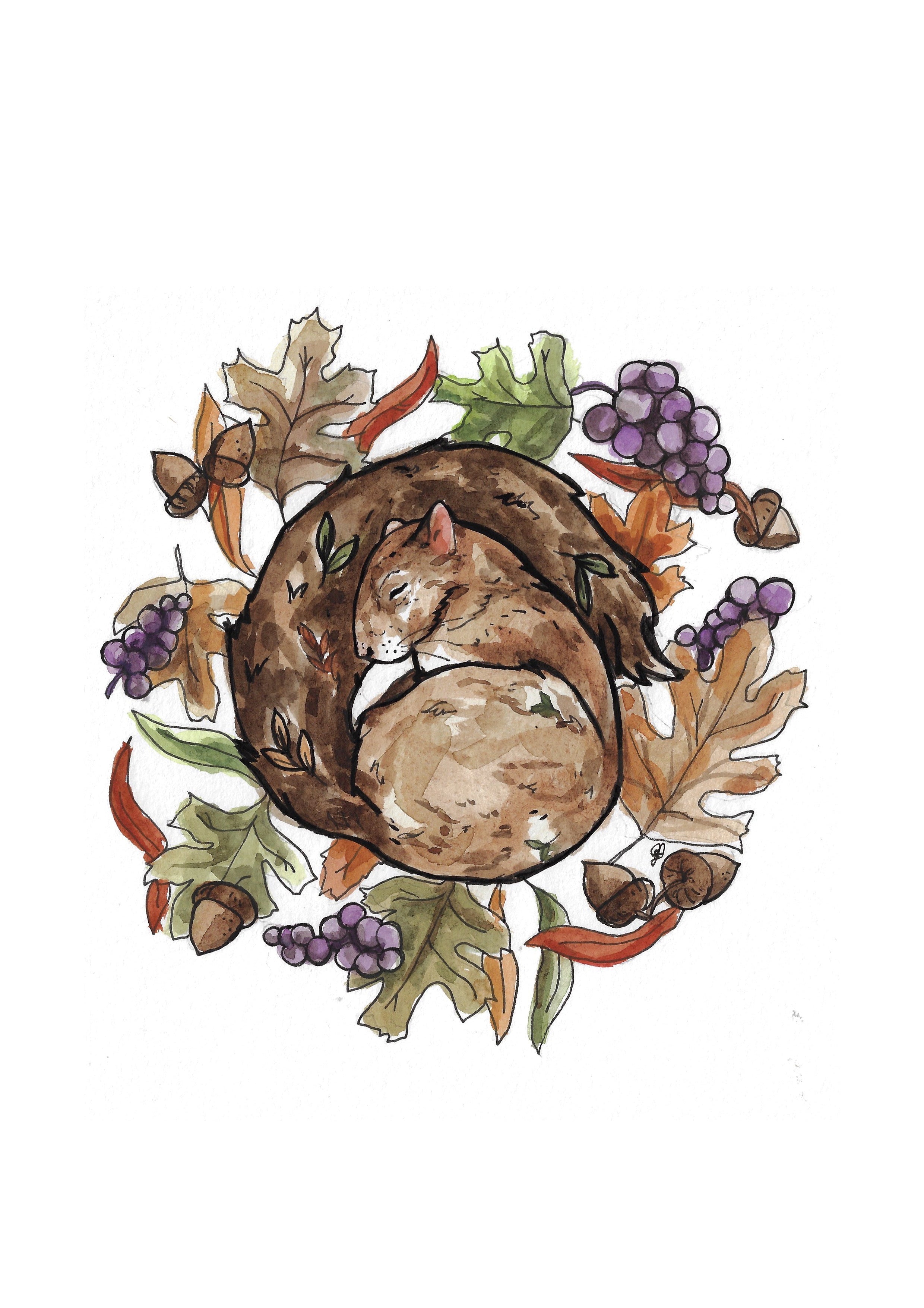 Winter snuggle A4