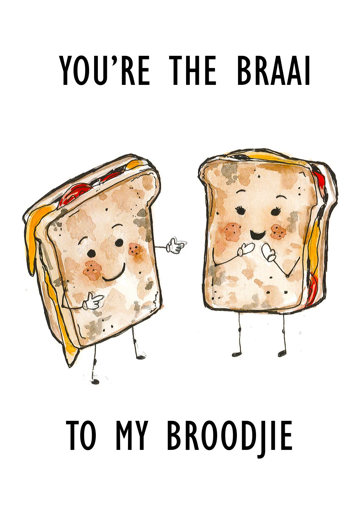 The braai to my broodjie