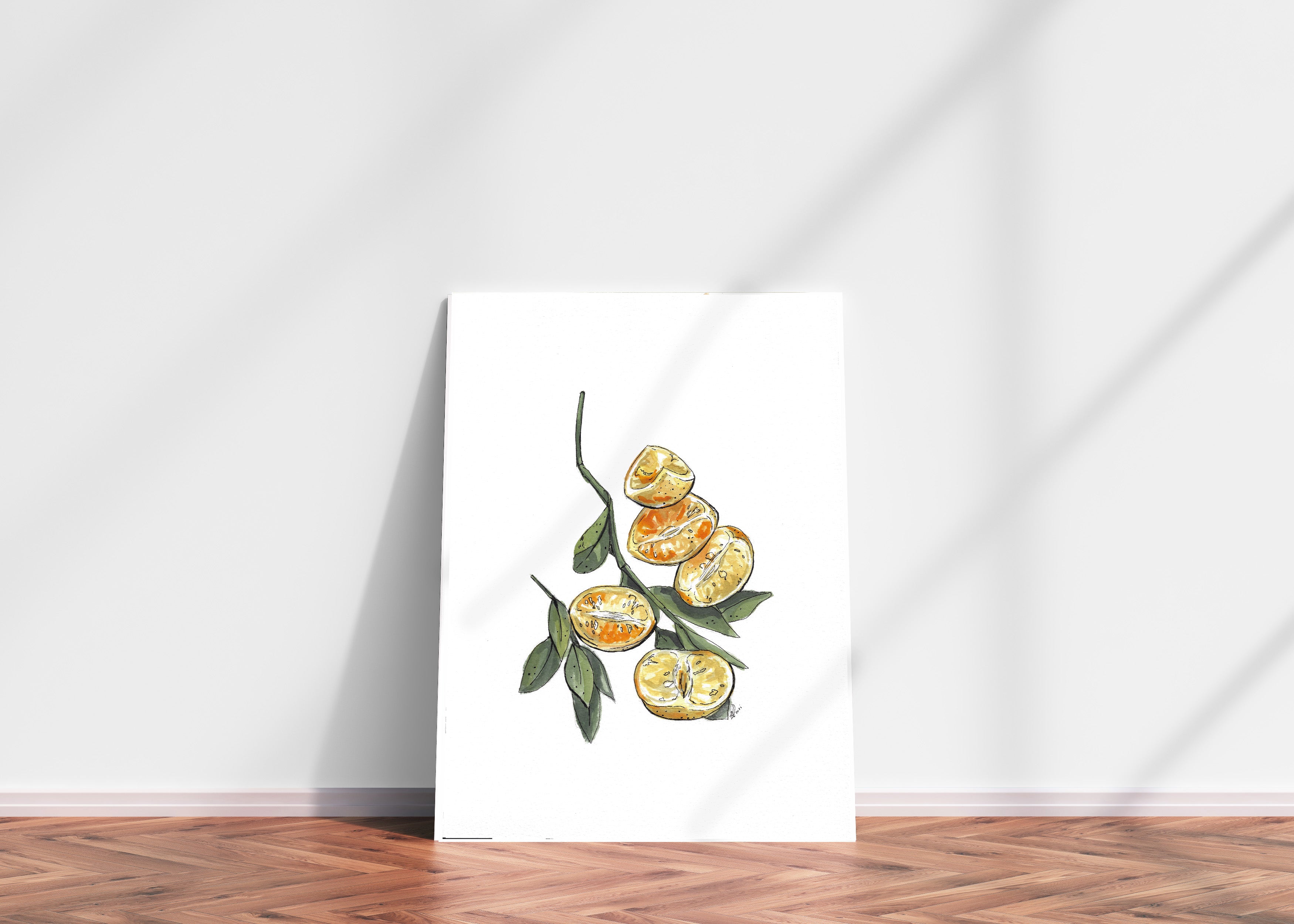 Lemons 37,5cm x 26cm