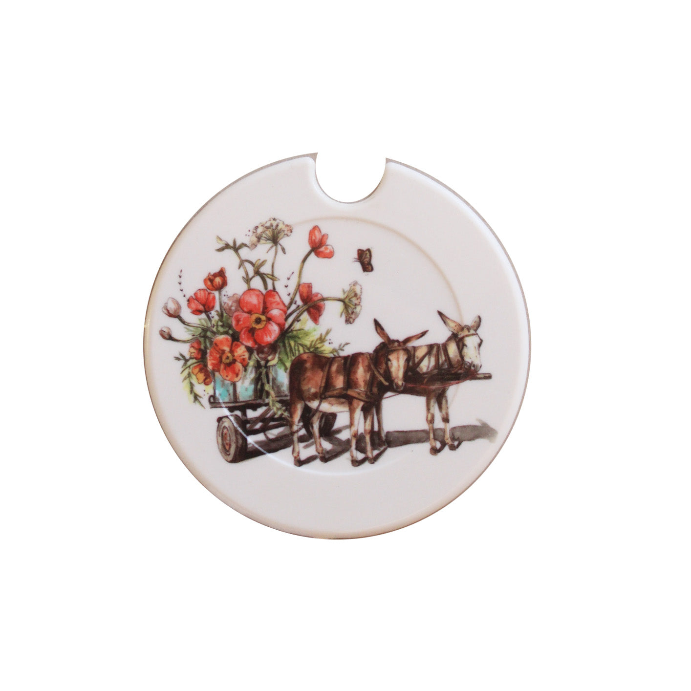 Donkey cart licence disk holder
