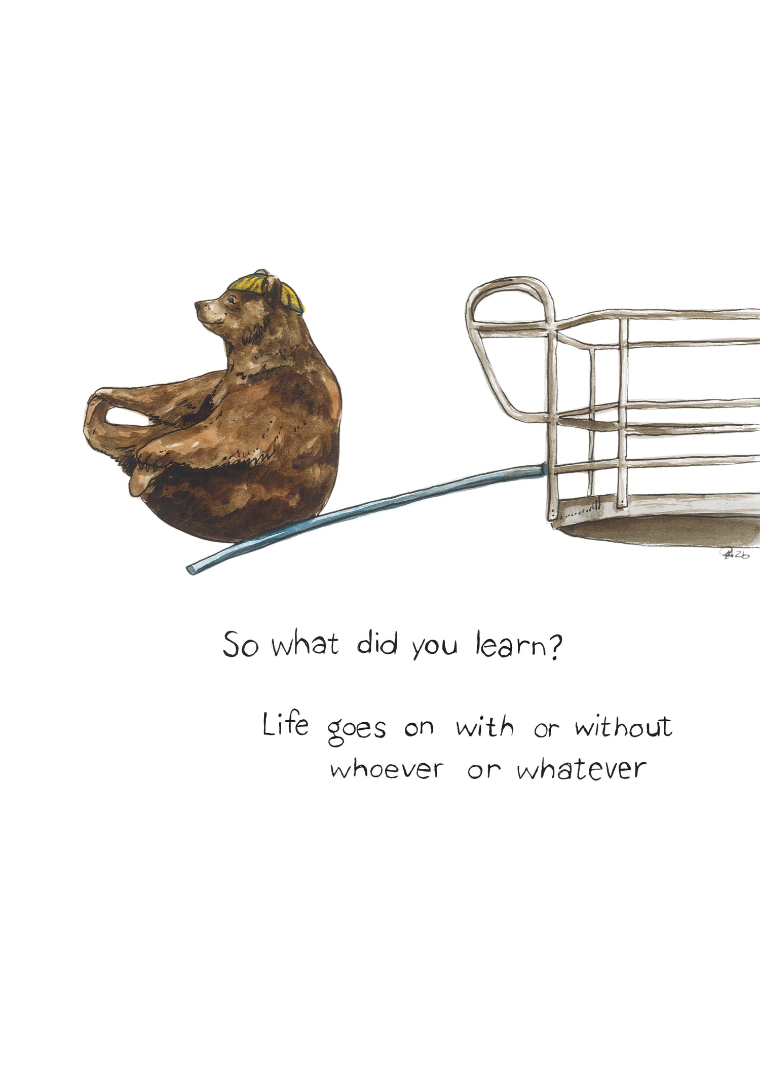 Life goes on  | A3