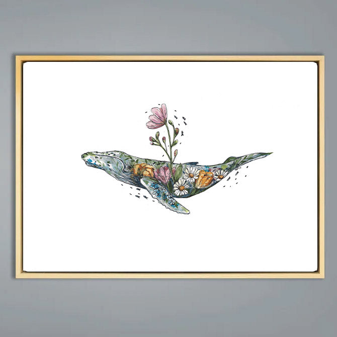 Where the wild flowers swim