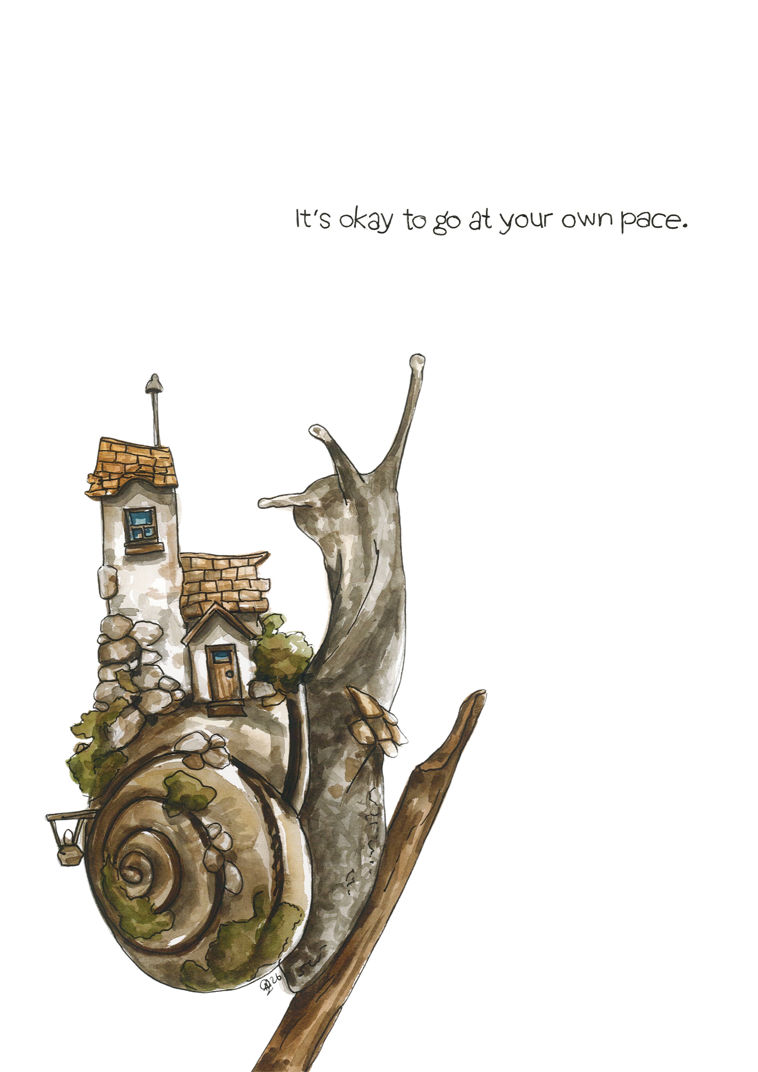 Your own pace | A3