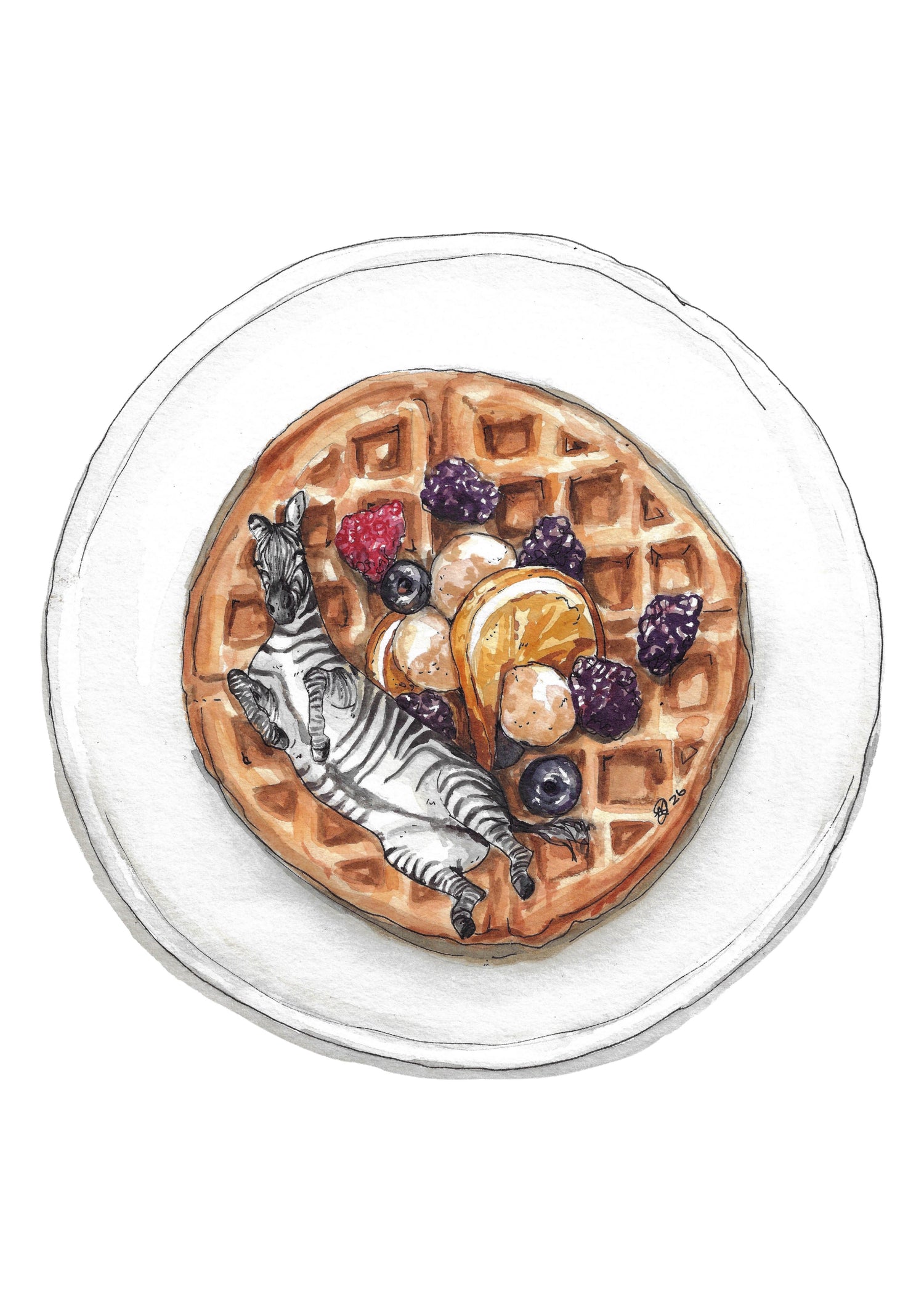 Stripes &amp; syrup | A3