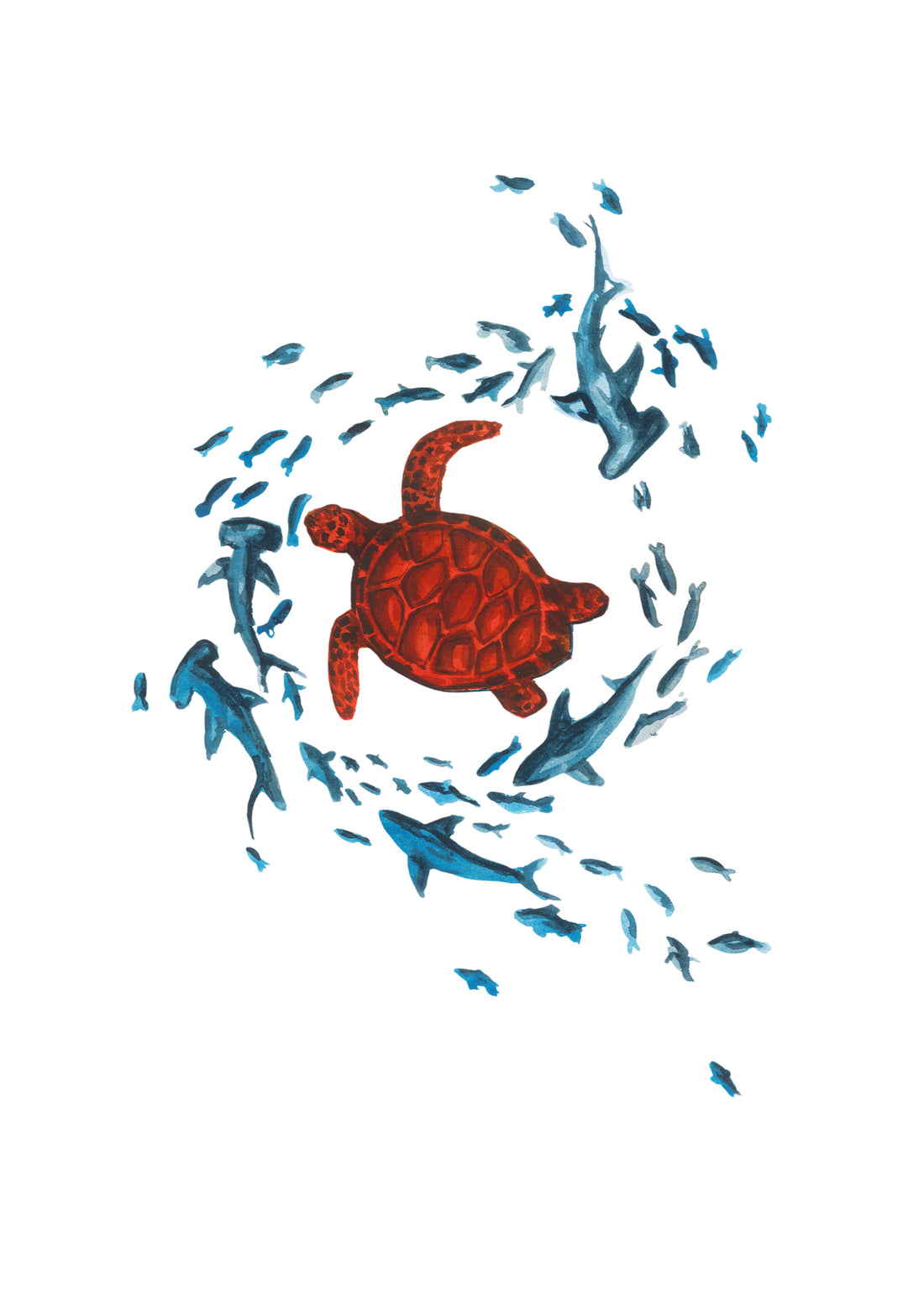 Pretties shade of red  | A3