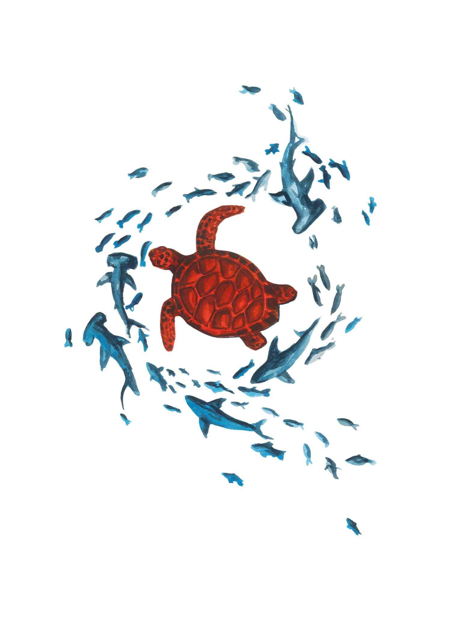 Pretties shade of red  | A3