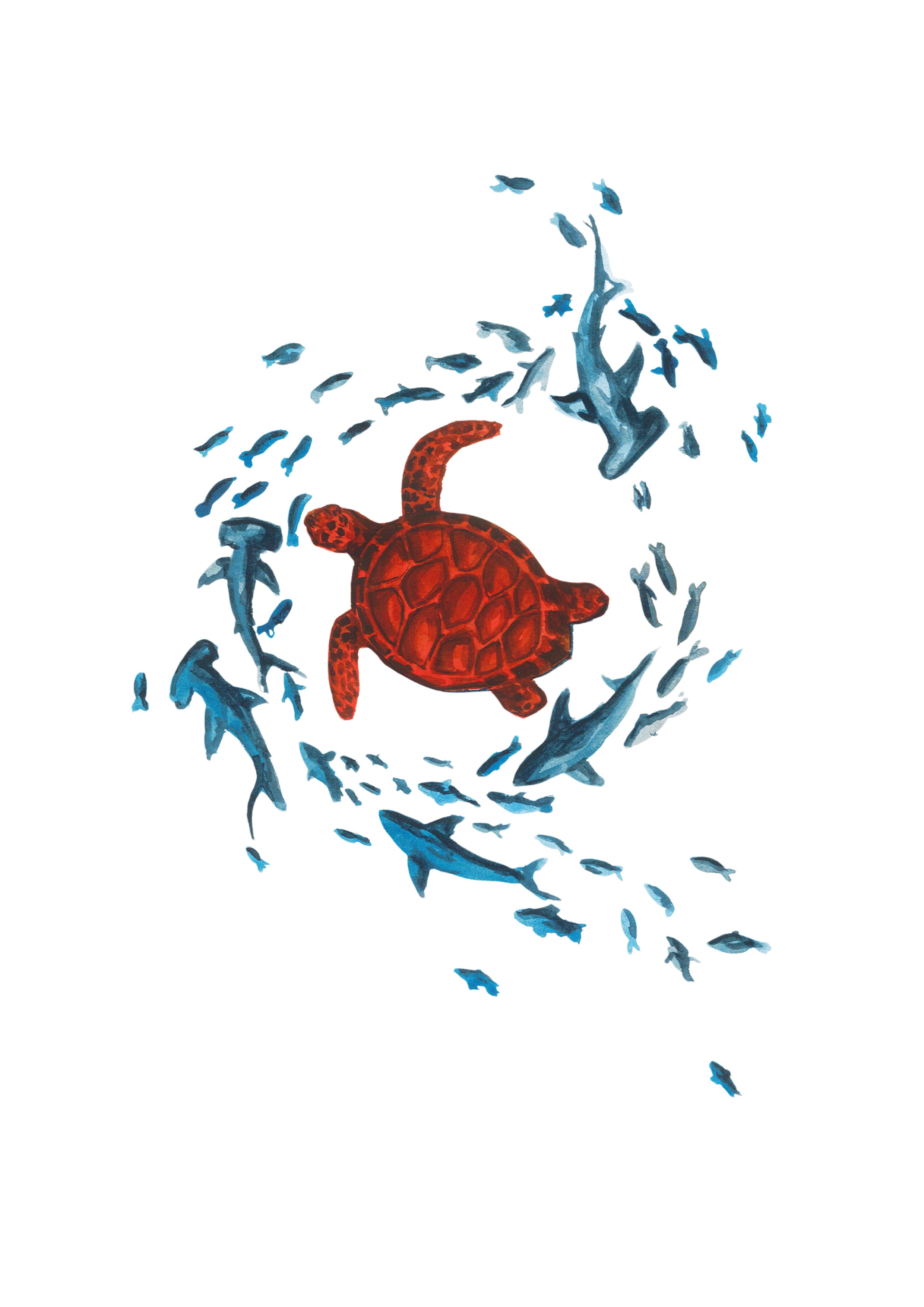 Pretties shade of red  | A3