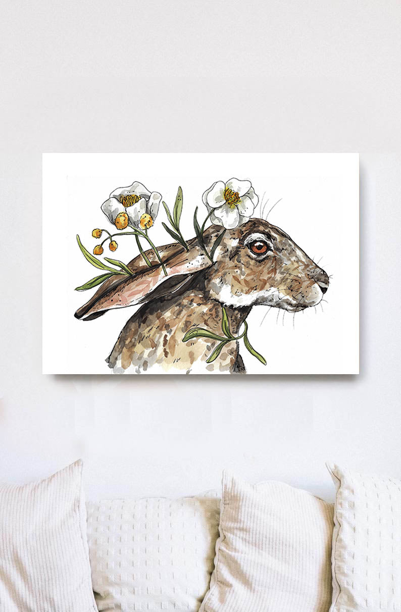 Blooming rabbit