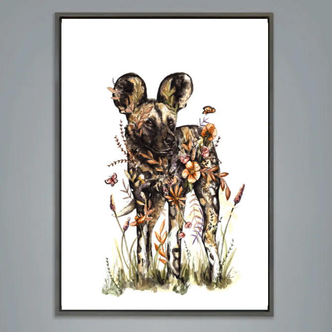 Painted Wild dog