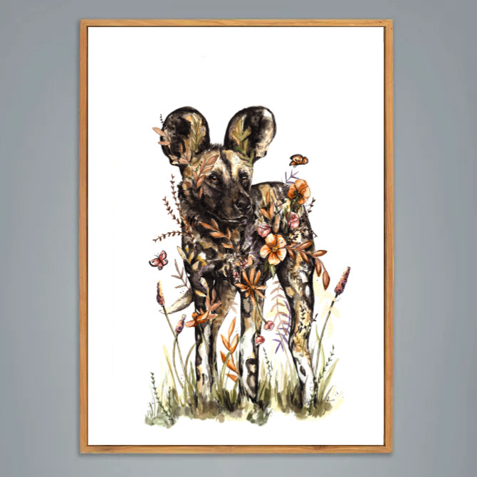 Painted Wild dog