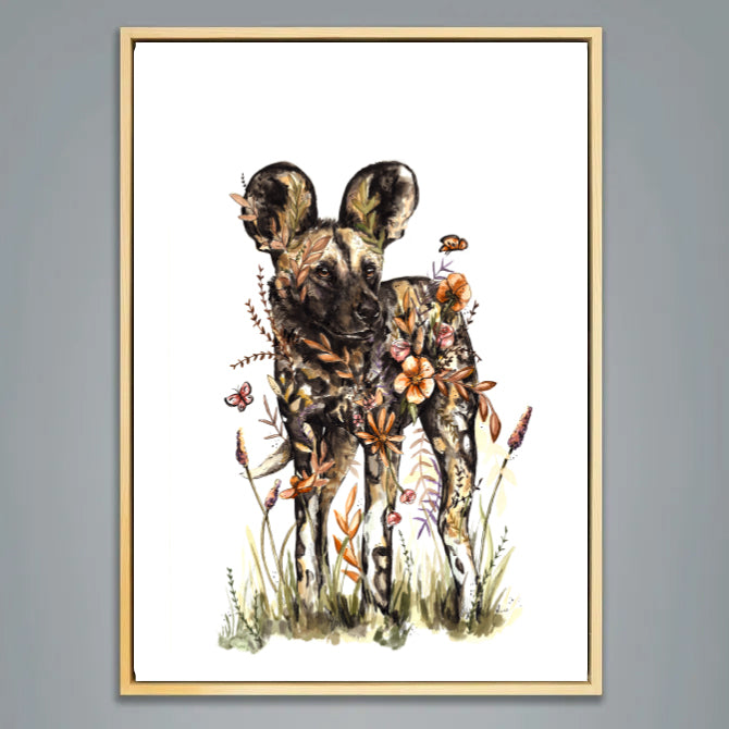 Painted Wild dog