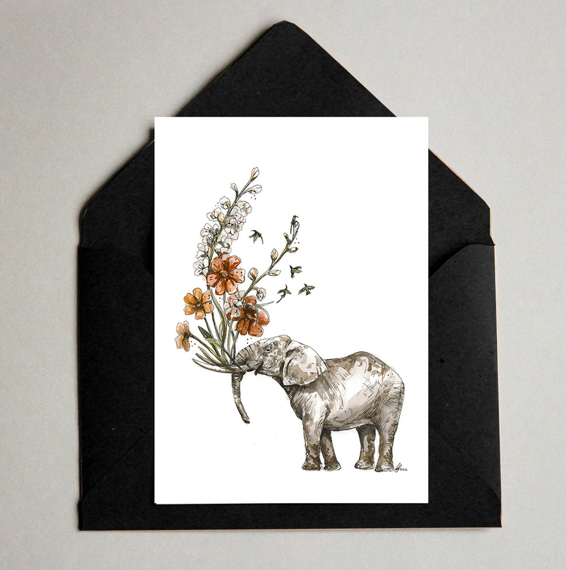 Blooming elephant
