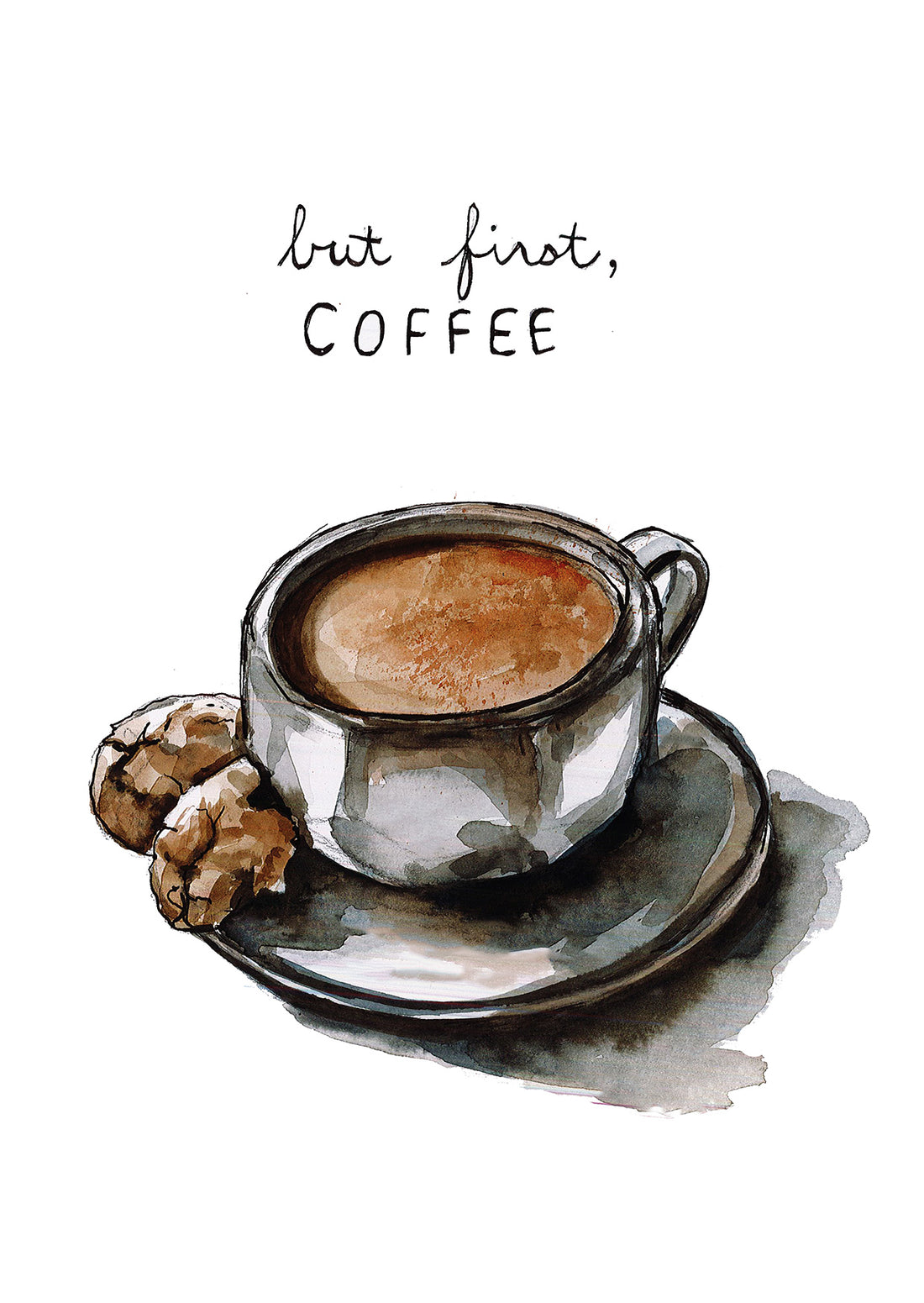 But first, coffee