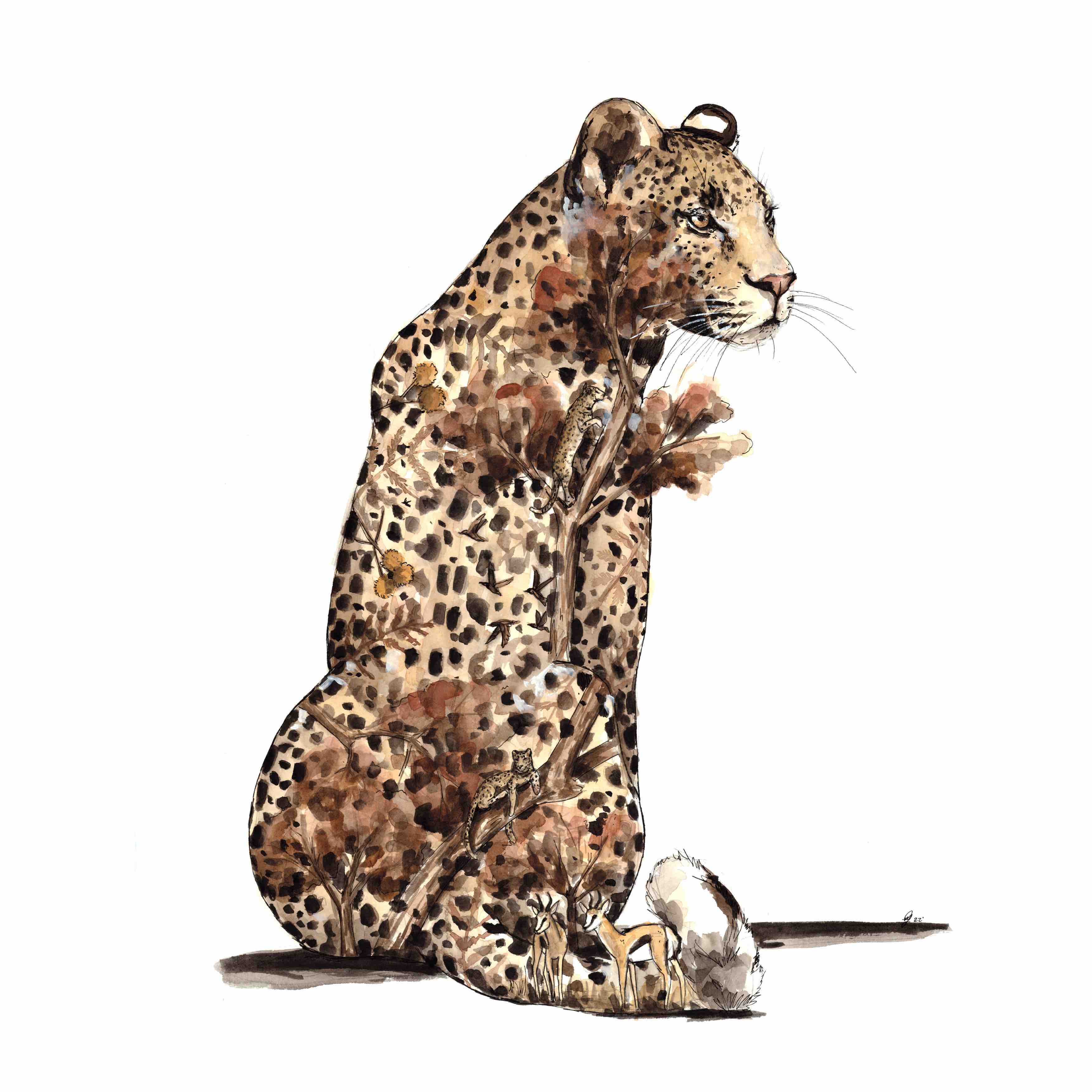 A leopard never changes it's spots – artbymareli